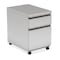 Officesource Metal Pedestals 2 Drawer Metal File and Box Pedestal - 22''D OSCPSBFSI - alternate 1